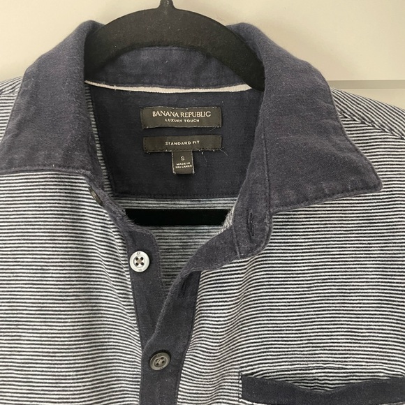 Banana Republic men’s luxury touch polo shirt, size S - Picture 4 of 4